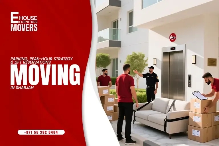 Moving in Sharjah: Parking, Peak-Hour Strategy & Lift Reservations
