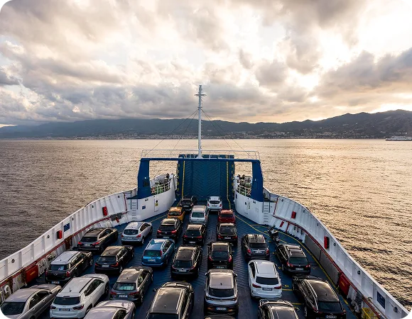 Car shipping by sea freight option for shipping a car from Dubai