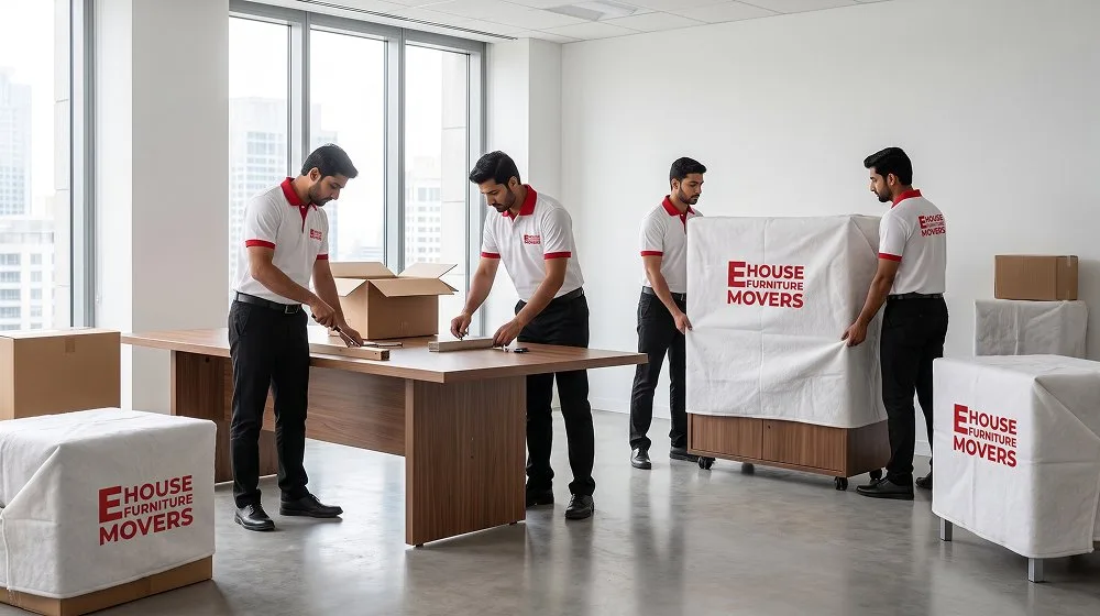 Office Furniture Movers in Dubai: Complete Guide to Desks, Chairs, Boardroom Tables, and Modular Workstations