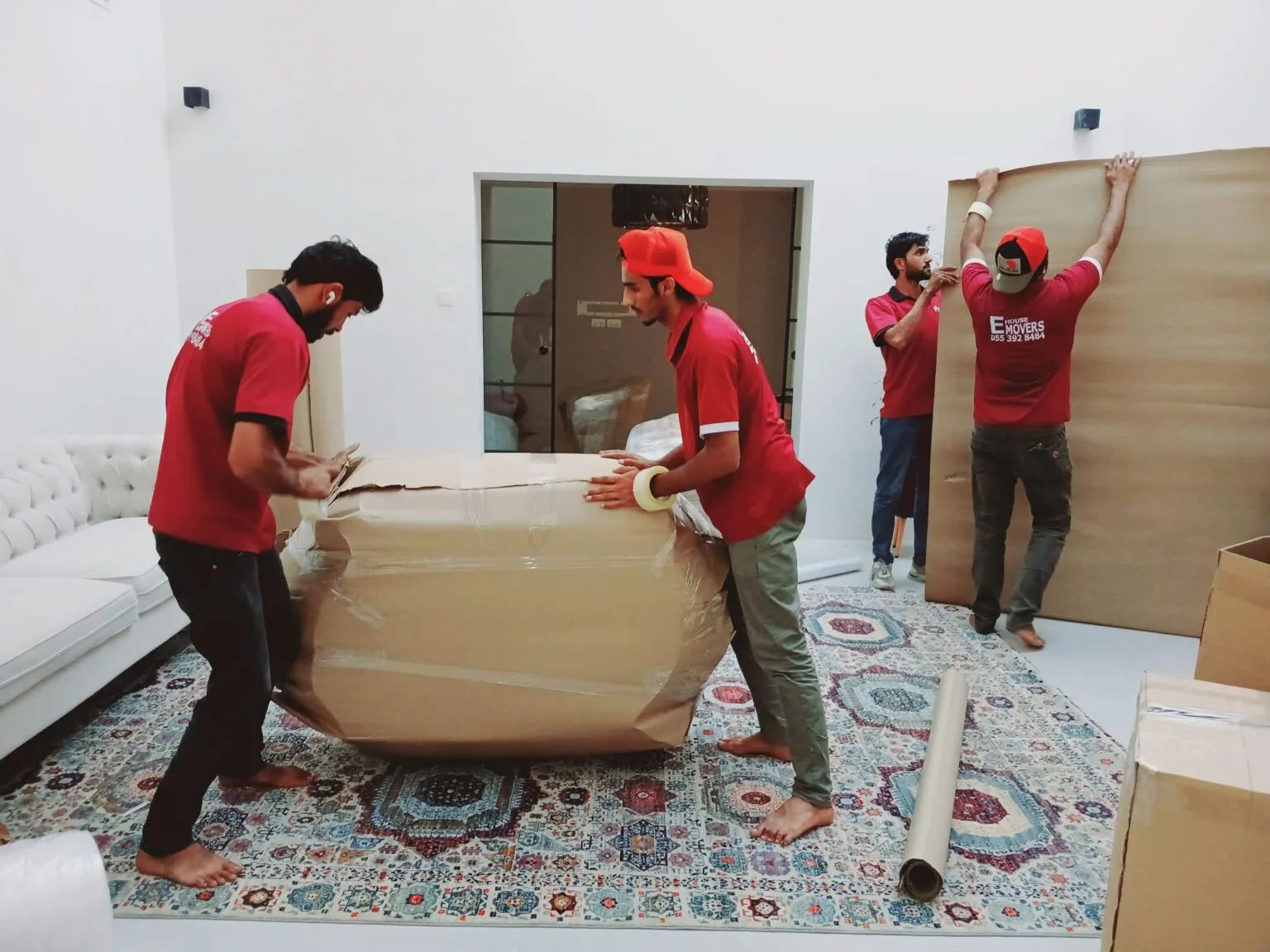 Villa relocation in Abu Dhabi handled by E House Movers