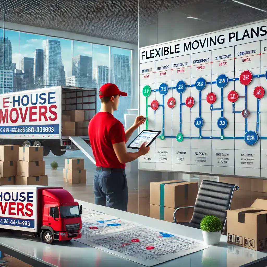 villa moving services by ehouse movers flexible plans