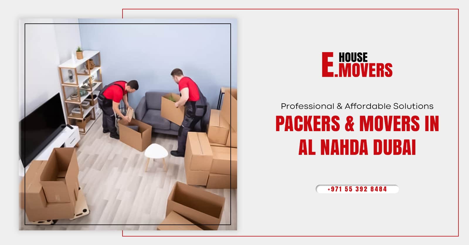 movers in Al Nahda Dubai