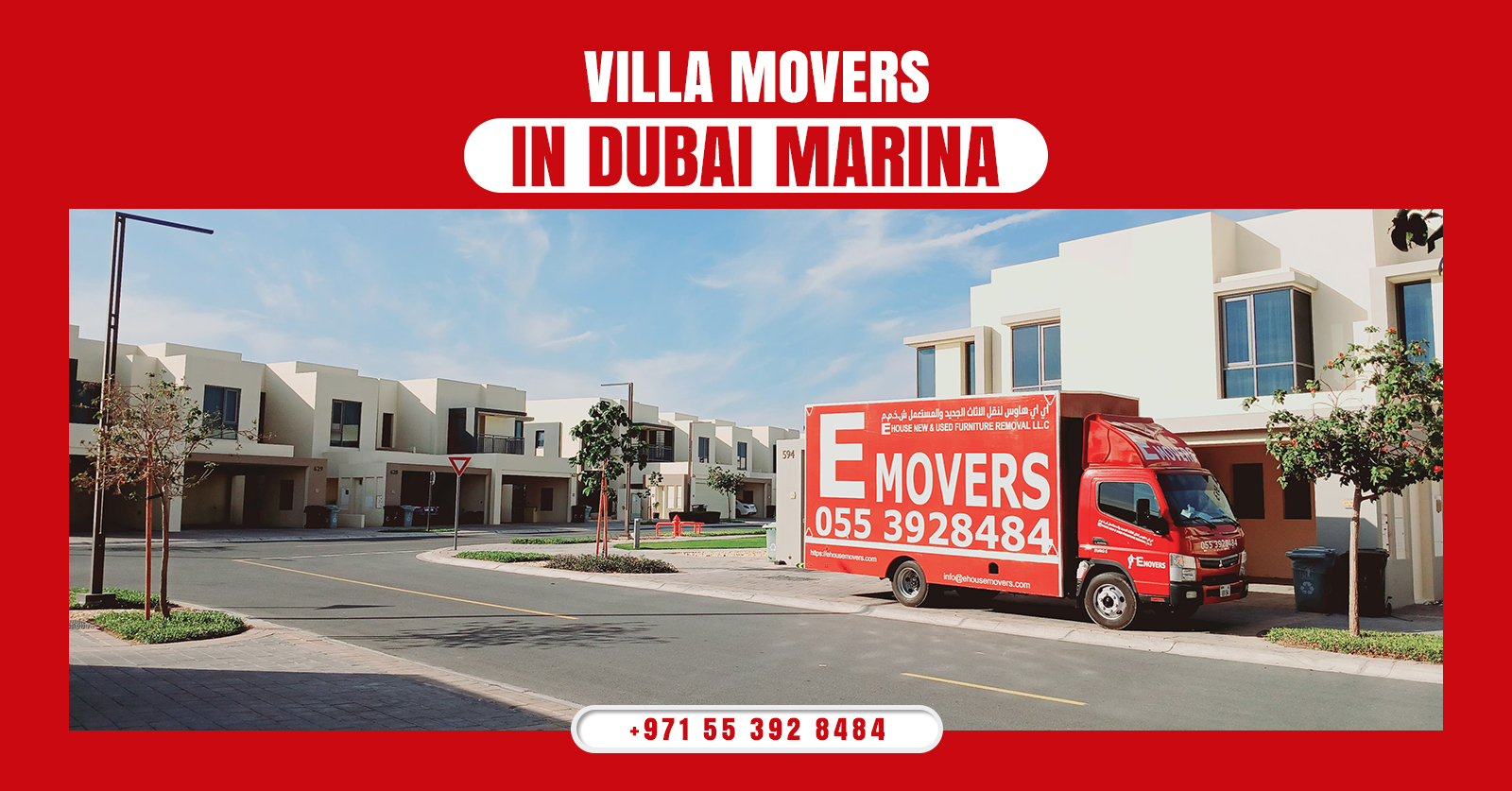 villa movers in Dubai Marina