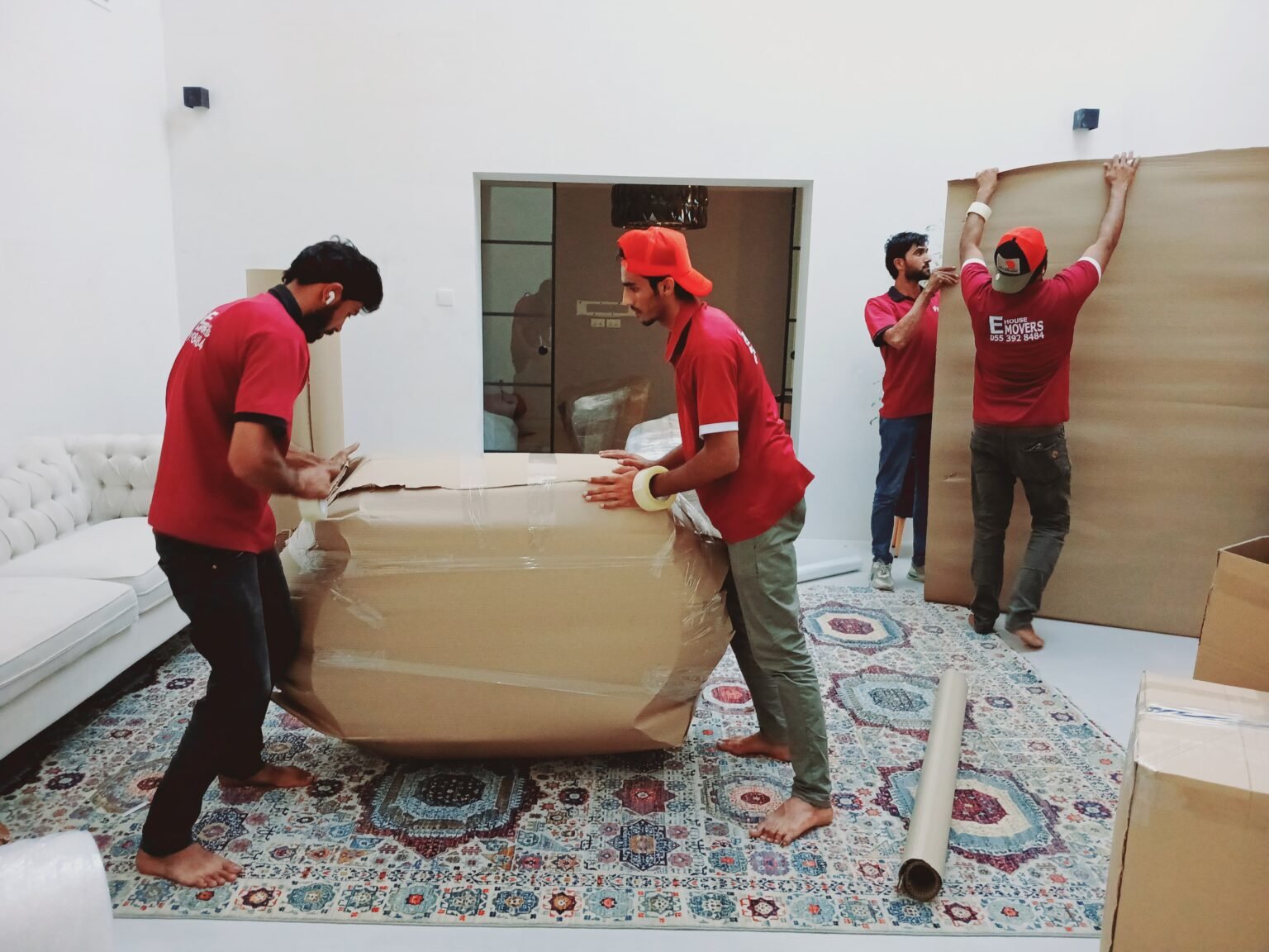 Villa relocation in Abu Dhabi handled by E House Movers