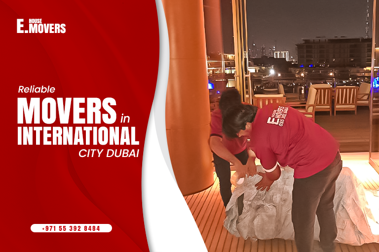 movers in International City Dubai