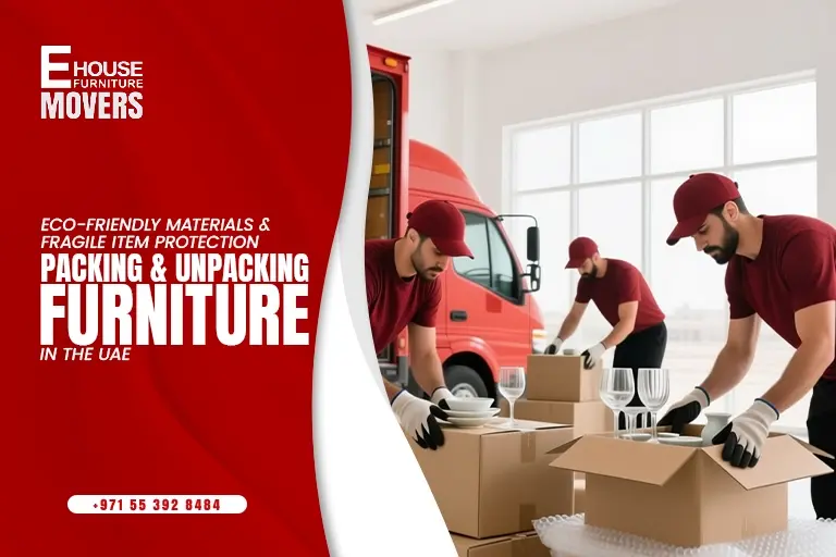 Packing & Unpacking Furniture UAE Eco-Friendly Materials & Fragile Item Protection