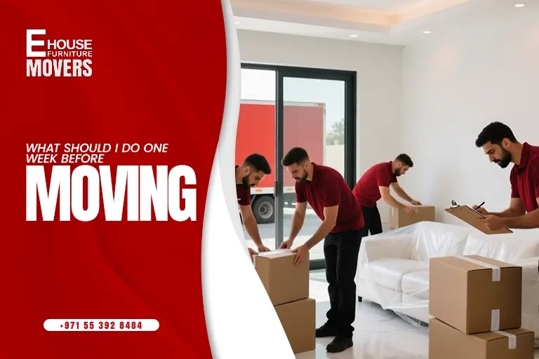 One-Week Moving Checklist – Abu Dhabi (City Center, Khalifa City)