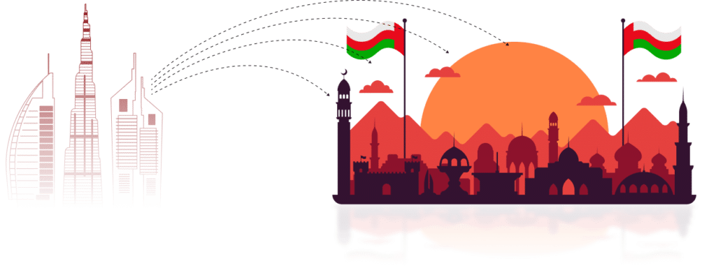 Dubai to Oman