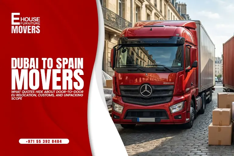 dubai to spain movers