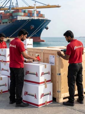 International movers in Dubai