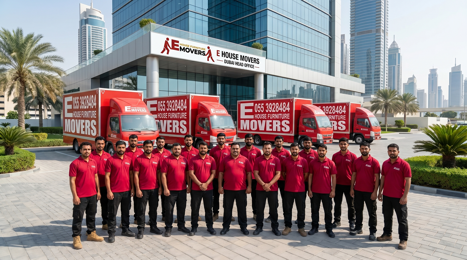 Villa Movers in Dubai - E House Movers Team