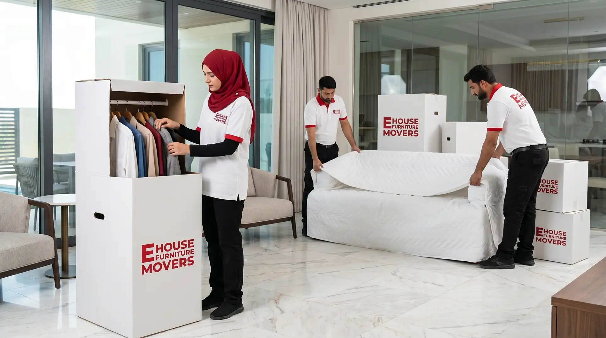Villa movers in Dubai - E House movers Team