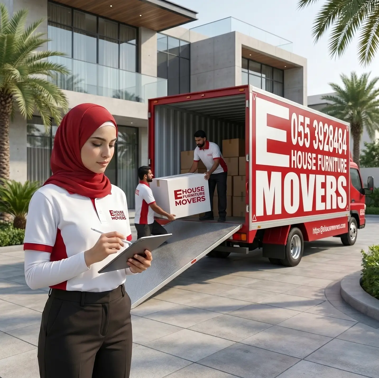 E House Movers - Dubai Moving Company