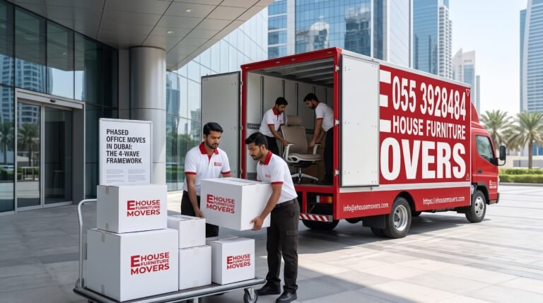 Server Room Relocation by Office Movers in Dubai: Complete Decommission, Transport, and Re-Install Guide