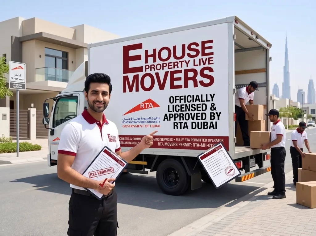 ehouse movers RTA approved company